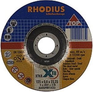 Rhodius skæreskive 125x0,8  XT8