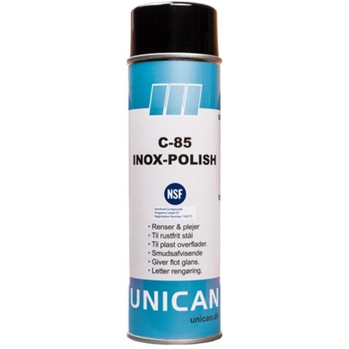 UNICAN C-85 inox-polish spray 500 ml
