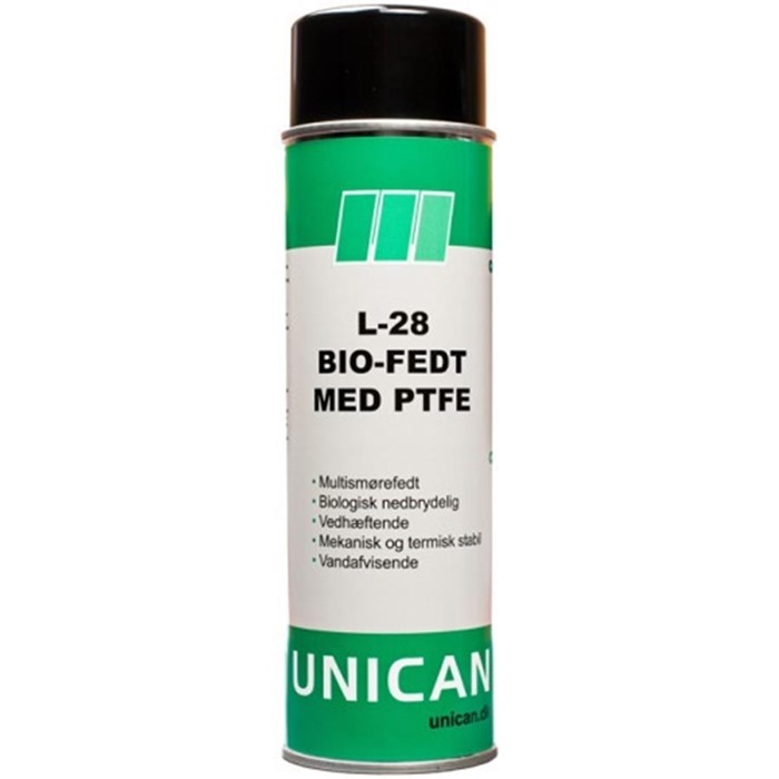 UNICAN L-28 Bio - fedt med PFTE 500 ml spray
