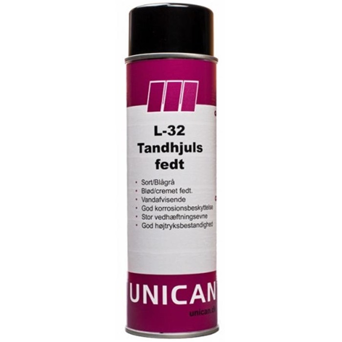 UNICAN L-32 tandhjulsfedt spray 500 ml