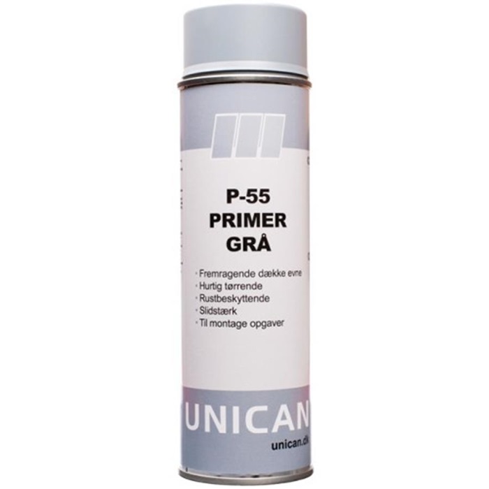 UNICAN P - 55 GRÅ PRIMER spray 500 ml