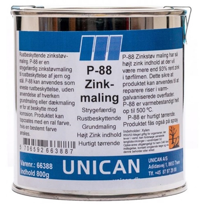 UNICAN P - 88 zinkmaling 1700 g