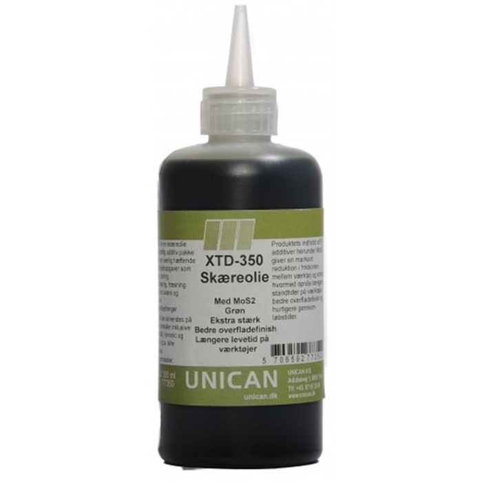 Unican bore/skæreolie XTD-350 f/rustfri